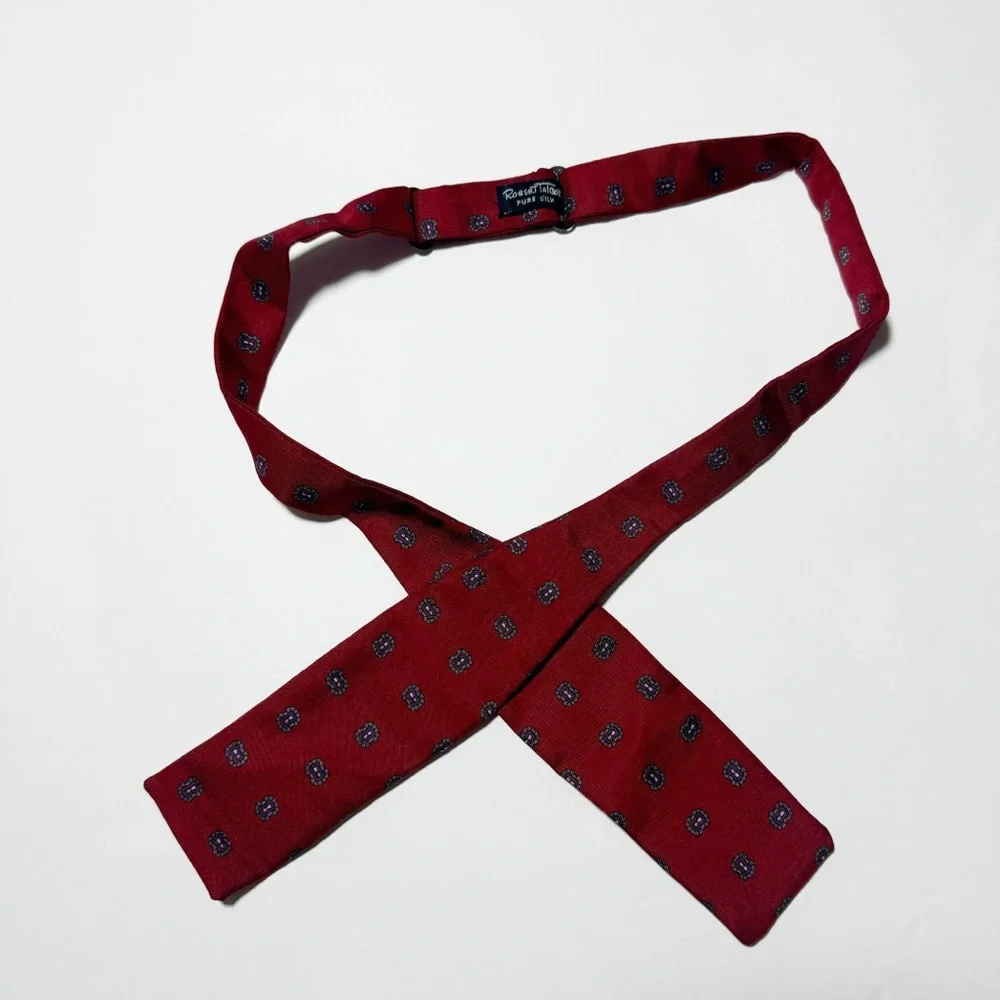 Vintage Robert Talbott Silk Bow Tie